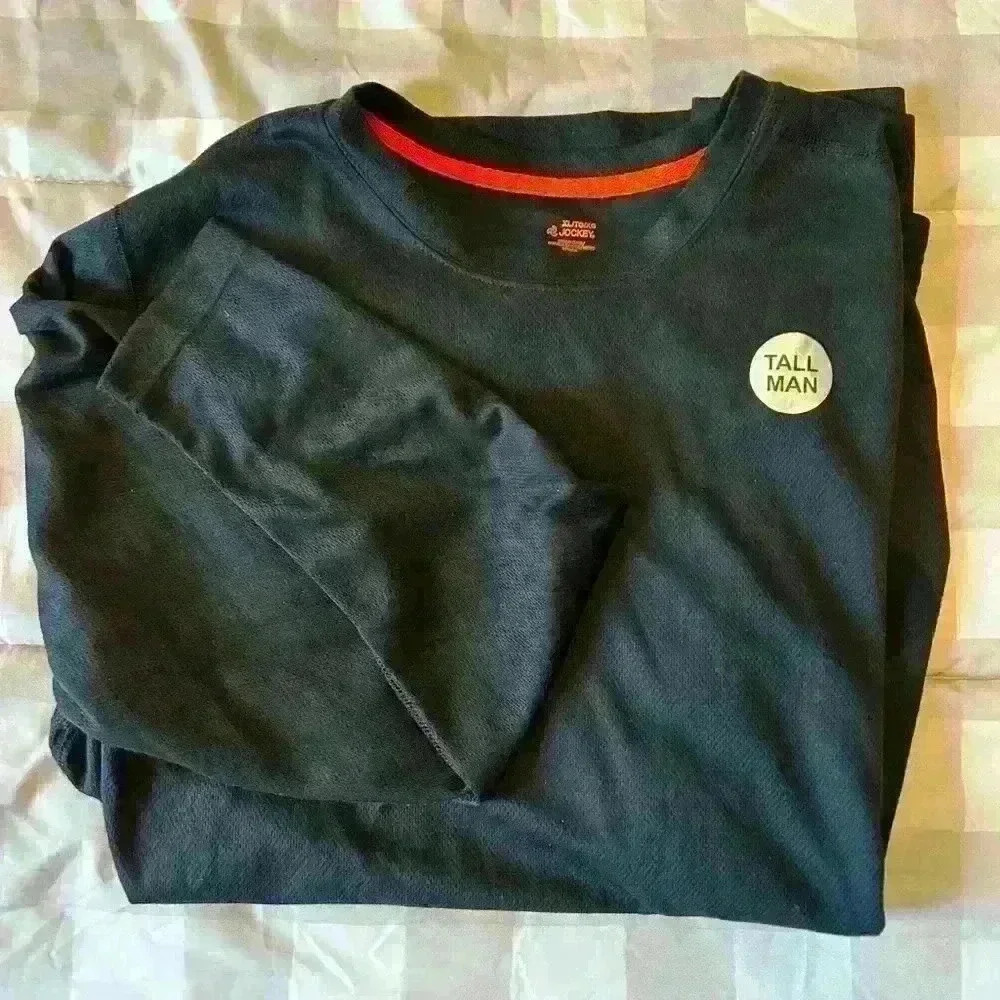 Jockey grey long sleeve lightweight shirt